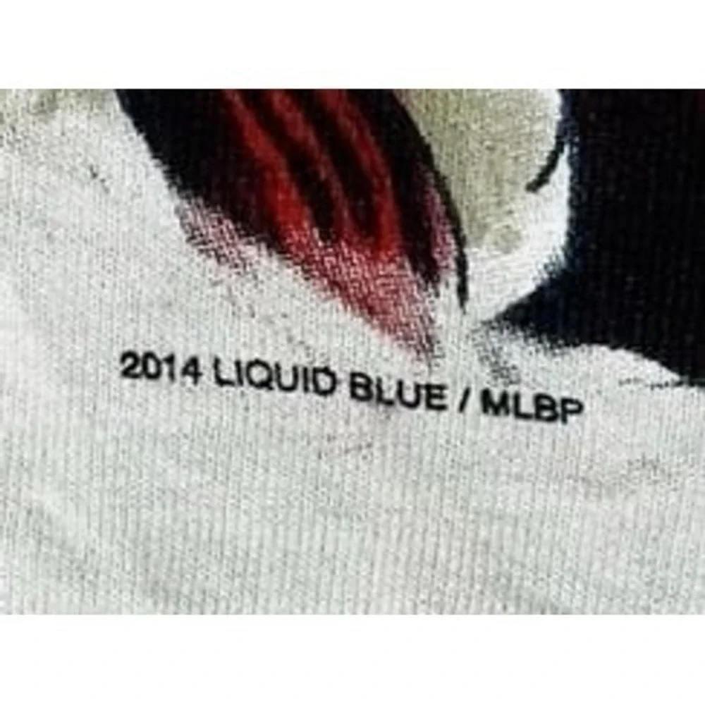 Vintage 2014 Liquid Blue MLB Baltimore Orioles Baseball AOP Tie Dye T-Shirt NWT‎
